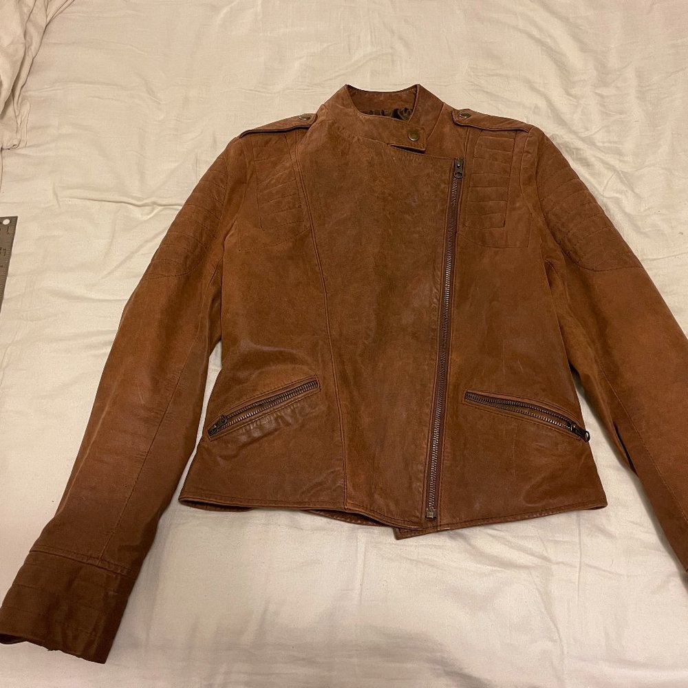 Bettina Rizzi - Buenos Aires - Roma - Custom made Leather Jacket - Small or XS